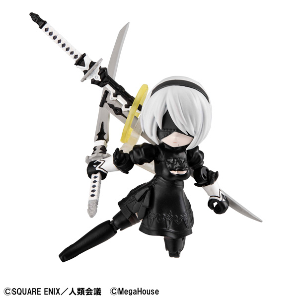 2B覺醒降臨！《尼爾：自動人形 Ver1.1a》X Desktop Army超殺聯名！全新Q版可動2B駕到！ - oneone宇宙