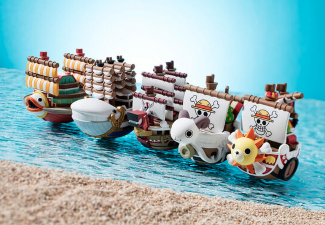 海賊王「原盒未開絕版海賊船」「ゆらコレCollection 系列」全新進化!ONE PIECE海賊船模型首波登場! - oneone宇宙
