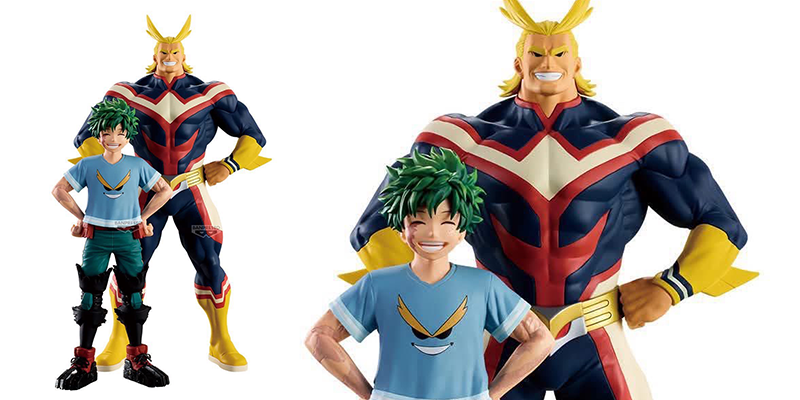 《我的英雄學院》10周年THE AMAZING HEROES系列公開！歐爾麥特與綠谷出久重現最感人起點