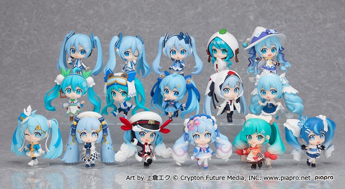 雪未來歷代造型大集合！Good Smile盲盒系列首次公開，15款Snow Miku全明星一次收藏！