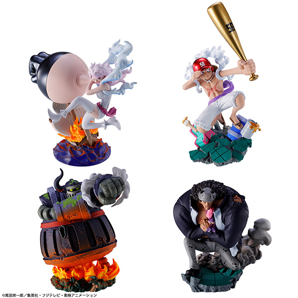 MegaHouse 正式公開《海賊王》LOGBOX RE BIRTH 蛋頭島篇02公開！魯夫五檔、波妮 尼卡、巨大機器人震撼立體化，2026年10月發售