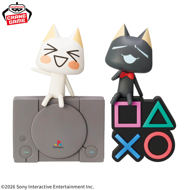 PlayStation經典回憶炸裂回歸！《隨身玩伴》托羅＆黑貓景品公仔曝光！