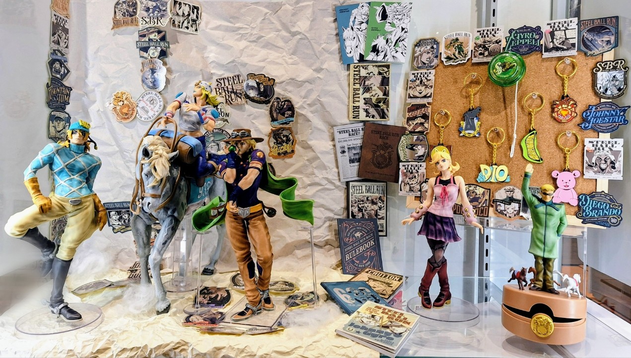 《JOJO的奇妙冒險 飆馬野郎》一番賞實體照公開！喬尼、傑洛、慢舞者、迪亞哥大型模型 7/21 開抽