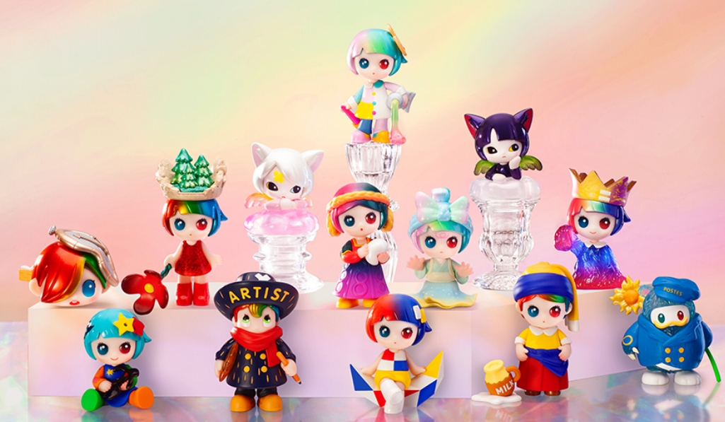 POPMART泡泡瑪特「上野陽介世界藝術之旅」系列盲盒猜猜看HAPICO扮演哪