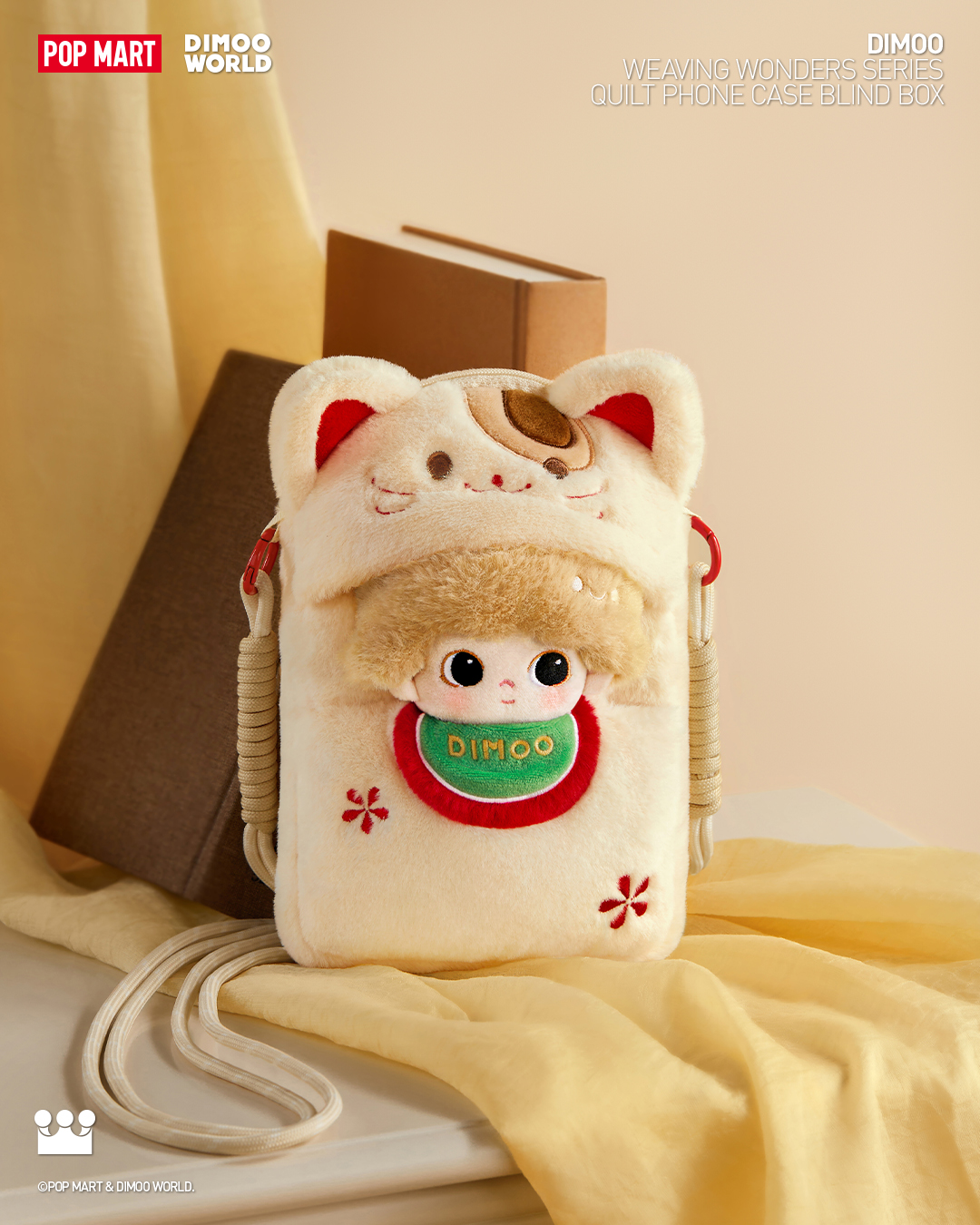 POPMART 泡泡瑪特《DIMOO 夢裡夢外系列》20公分棉花